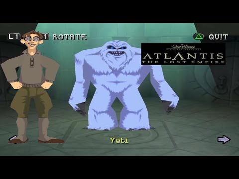 Disney's Atlantis: The Lost Empire (PS1) 100% Walkthrough - Part 16 - Special Features (BONUS)