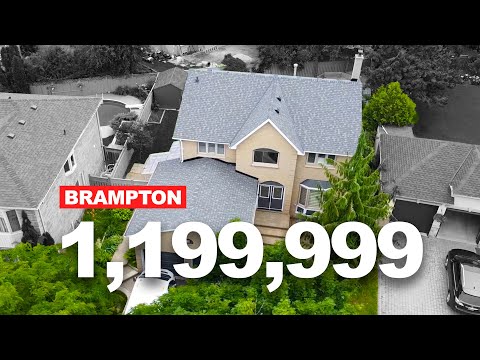 Tour a $1,199,000 Detached Home in Fletchers Creek Community of Brampton