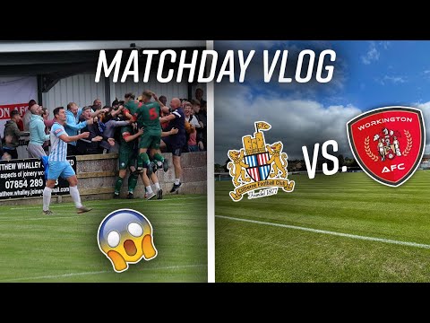 LIMBS IN THE AWAY END!!! Clitheroe vs. Workington A.F.C. | Matchday Vlog