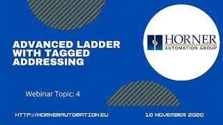 Advanced Ladder with Tagged Addressing - Customer Webinar