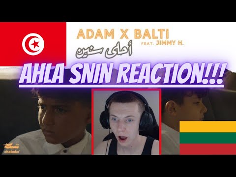 Adam x Balti feat. Jimmy H. - Ahla Snin | REACTION VIDEO | European Reaction | Wow!!! |