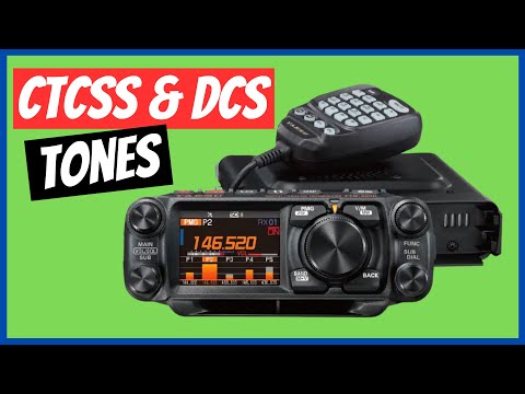 Yaesu FTM-500D - CTCSS and DCS Tones