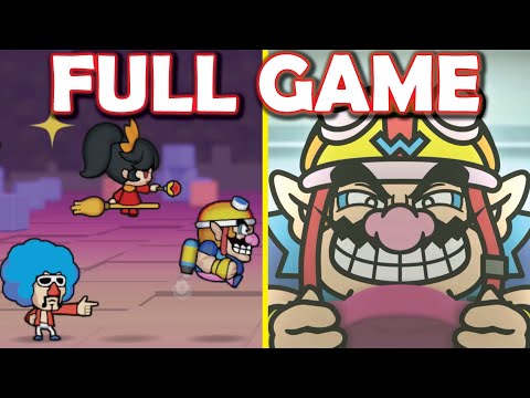 WarioWare: Get it Together! FULL GAME PLAYTHROUGH + ALL BOSSES, ALL CHARACTERS, MINIGAMES!