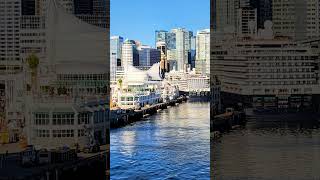 Cruise Terminal Views in Vancouver #VancouverCruise #CanadaPort #short
