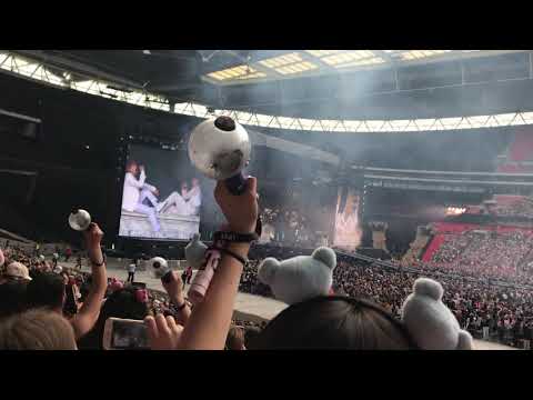190601 bts speak yourself tour london wembley intro and dionysus fancam