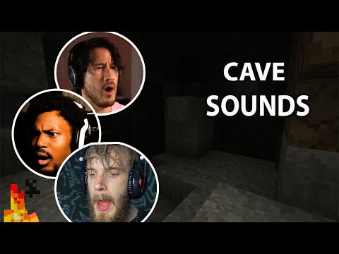 Gamers Reaction to Minecraft Cave Sounds!