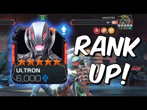5 Star Labyrinth Ultron Rank Up, Abilities & Gameplay - Marvel Contest Of Champions