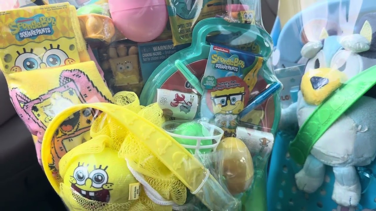 Character Easter Baskets Storage Run#bluey #basketmaking#easter