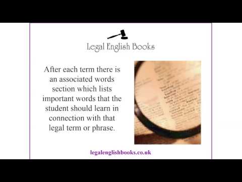 Learn legal English