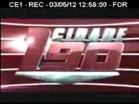 Vinheta de ida e volta do intervalo do "Cidade 190" | TV Cidade Fortaleza (2012)