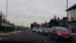 preview picture of video 'Way to Colwick Retail Park Rec.By Note 3'