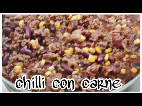 chilli con carne recipe | how to make chili con carne