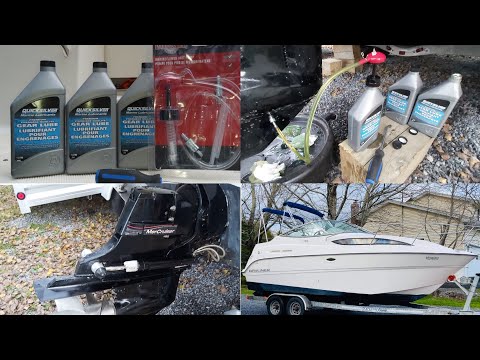How To: Bravo 3 Outdrive Gear Oil Change