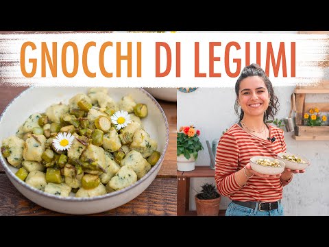 GNOCCHI RUSTICI DI LEGUMI ALLE ERBE - Ricetta Facile Senza Patate | Elefanteveg