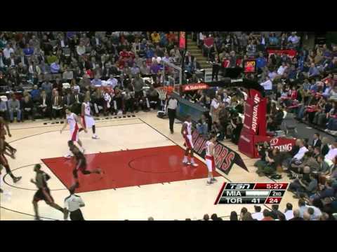Dwyane wade 30 points (nice dunks) vs Toronto Raptors full highlights 03.30.2012