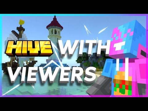 EPIC Minecraft Hive Party with viewers!!!