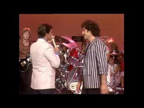 Dick Clark Interviews Frank Stallone - American Bandstand 1983