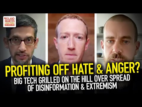 Profiting Off Hate & Anger? Big Tech Grilled On The Hill Over Spread Of Disinformation & Extremism