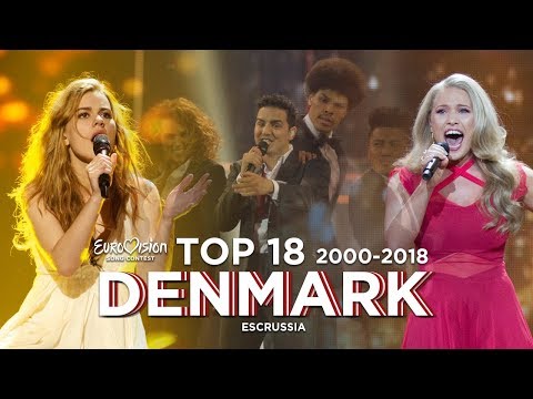 Denmark in Eurovision - Top 18 (2000-2018)