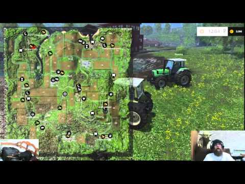 Farming simulator 15 Multiplayer Logging madness