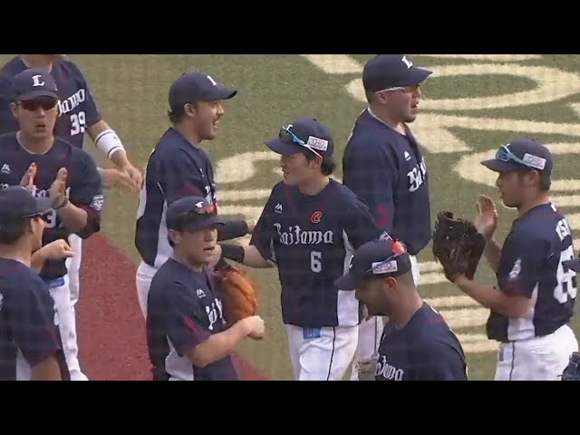 【4回裏】これぞたまらん!! ライオンズ・源田 さすがのファインプレーを魅せる‼ 2020/10/3 M-L