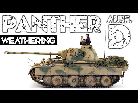 MENG PANTHER Ausf.D - weathering, 1/35 scale, p.3