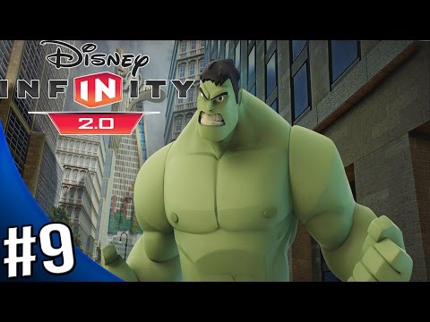 Disney Infinity 2.0 Marvel Super Heroes - The Avengers Playset - Walkthrough Part 9 - Civillians