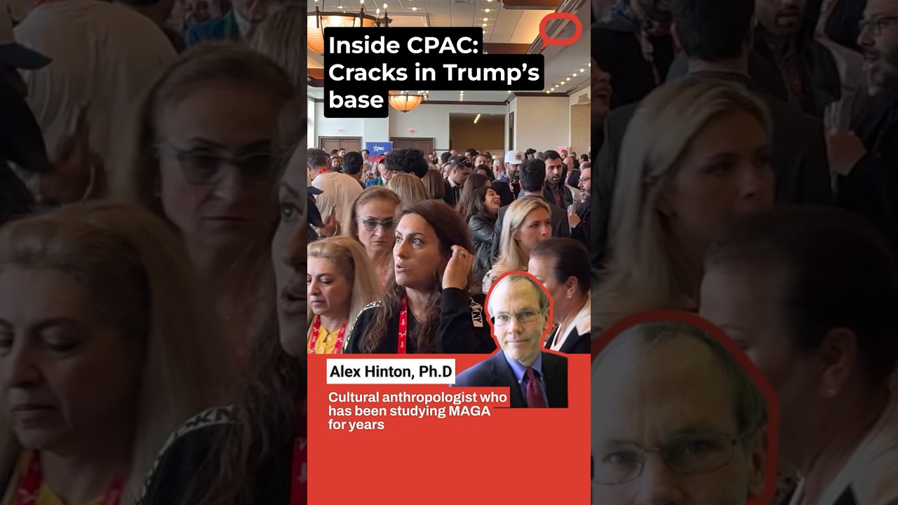 Video thumbnail for I went to CPAC and found Trump supporters unhappy about Iran, Epstein files and the economy, even while the fans at the MAGA conference celebrate his immigration policies
