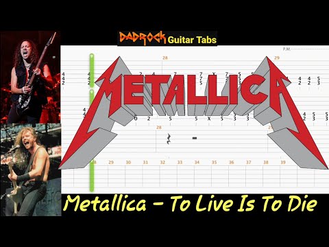 To Live Is To Die - Metallica - Guitar TABS Lesson
