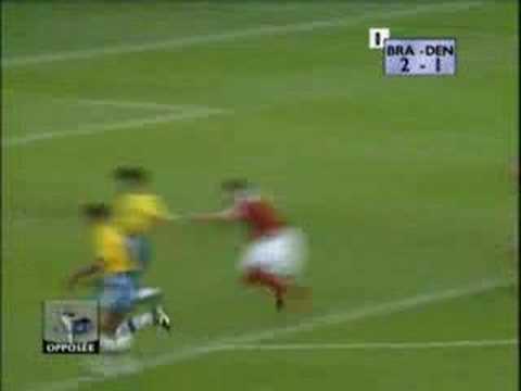 Brazil vs Denmark - 1/4 final WC 1998
