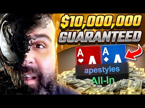 I'm Playing a $10 MILLION GTD Poker Tournament! | $2,650 The Venom