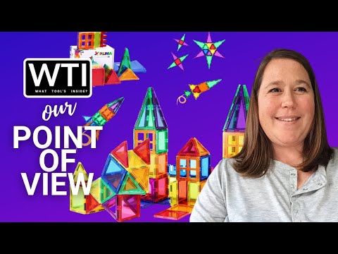 PLUMIA Building Magnets for Kids Set - WTI product video review