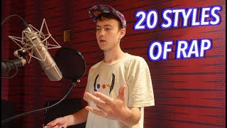 20 Styles of Rapping! (LOGIC, XXXTENTACION, 6IX9INE & MORE)