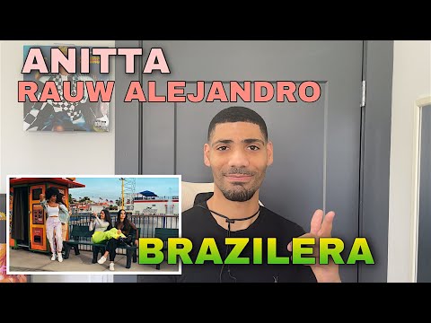 ANITTA , Rauw Alejandro “Brazilera” American reaction 🇧🇷