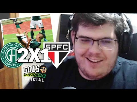 CASIMIRO REAGE:  GUARANI 2X1 SÃO PAULO PELO PAULISTÃO 2022 | GOLS DA RODADA