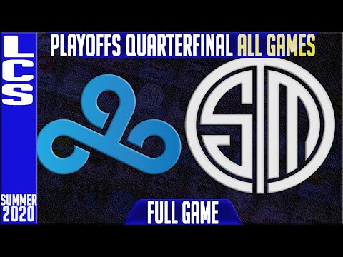 C9 vs TSM Highlights ALL GAMES | LCS Summer 2020 Playoffs Quarterfinals | Cloud9 vs Team Solomid
