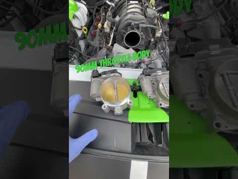 90 mm throttle body install on challenger