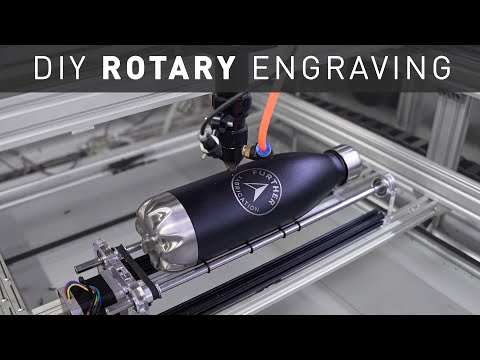 DIY Rotary Attachment for my DIY Laser Cutter