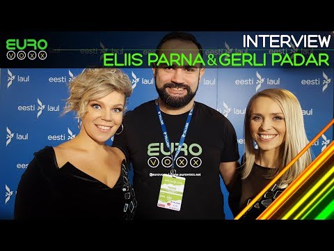 Eliis Pärna & Gerli Padar interview - Eesti Laul 2018 | Estonia Eurovision 2018 | Eurovoxx