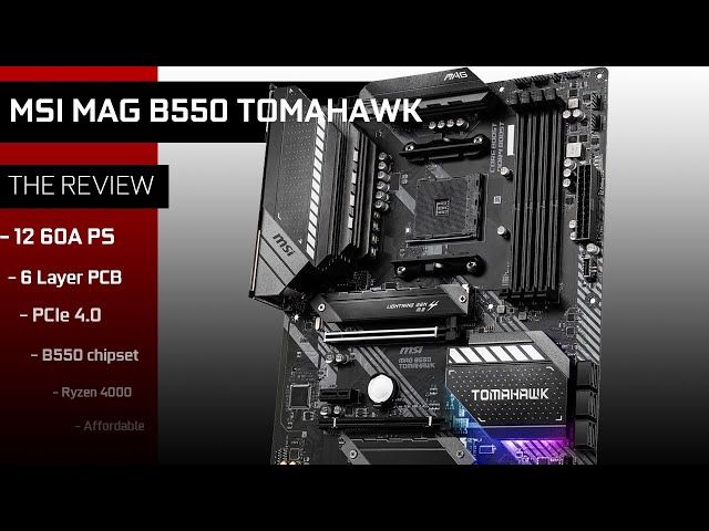 Mainboard MSI MAG B550 TOMAHAWK