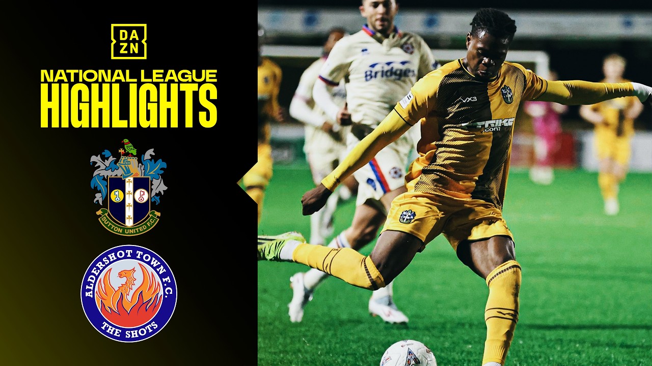 Comfortable win! 👀 | Sutton United vs. Aldershot Town | National League HIGHLIGHTS
