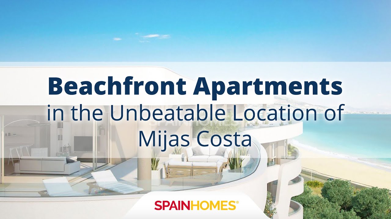 Beachfront Apartments in the Unbeatable Location of Mijas Costa