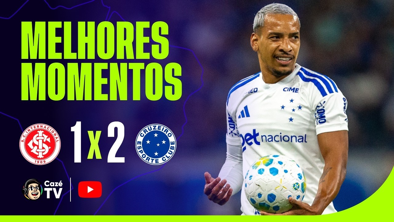MELHORES MOMENTOS: INTERNACIONAL 1 X 2 CRUZEIRO | BRASILEIRÃO 2026 | 19ª RODADA
