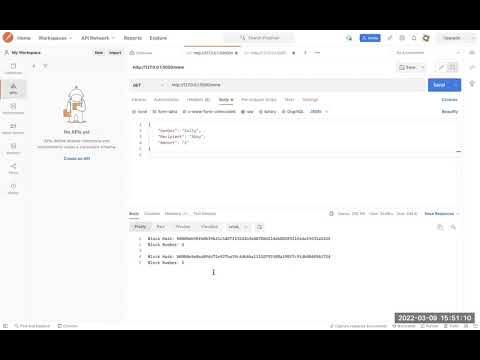 Private Blockchain Using Python