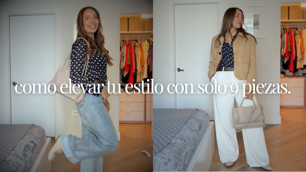 No compres más ropa: 9 piezas para verte elegante a los (40+) Aprende a combinar lo que ya tienes
