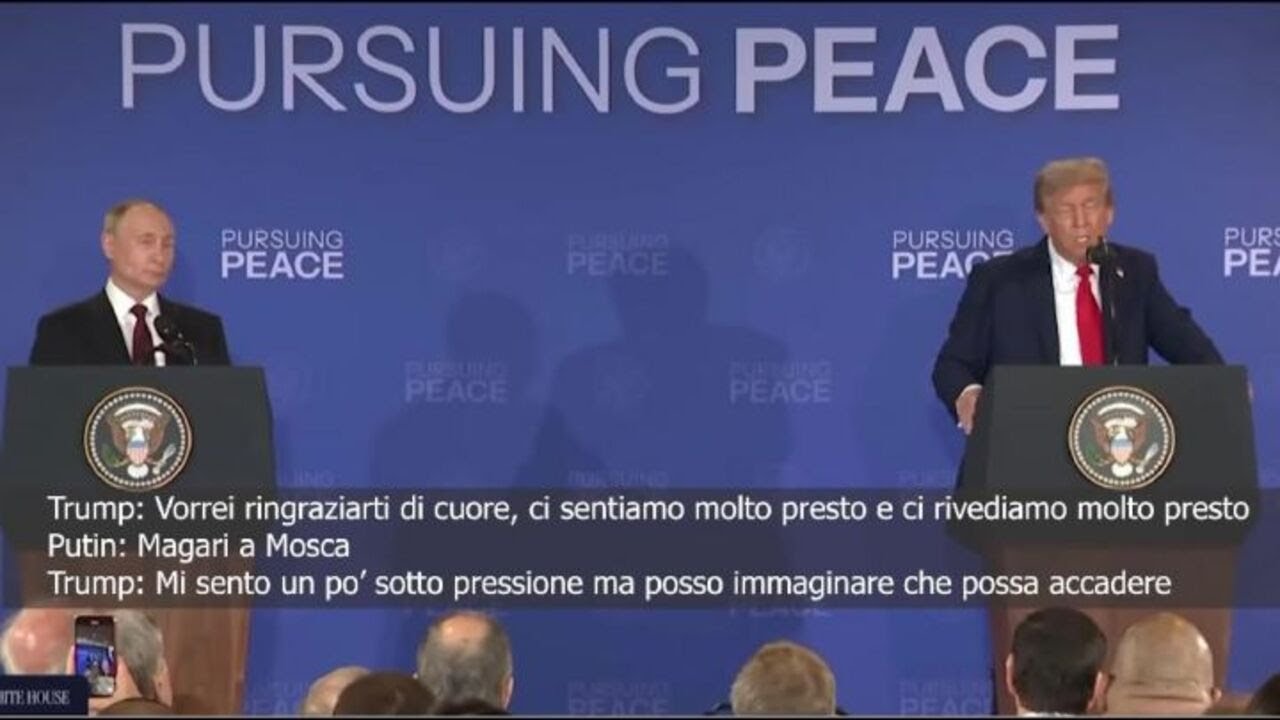 Vertice Usa-Russia ad Anchorage, Trump a Putin: Ci rivedremo presto e Putin in inglese: A Mosca