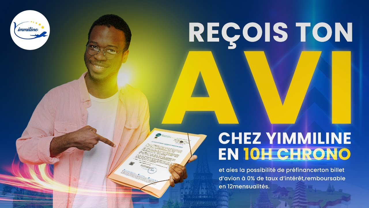 Reçois ton AVI Yimmiline en 10H chrono
