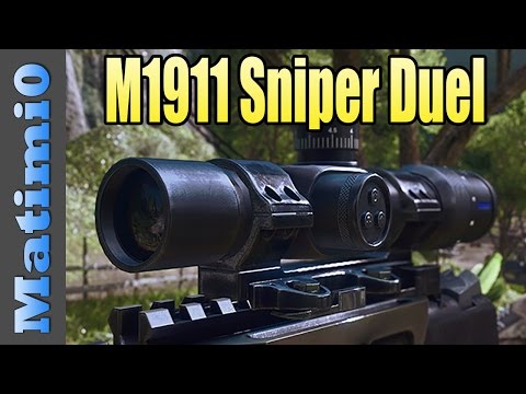 M1911 Sniper Pistol Duel - Battlefield 4