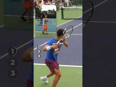 3 Steps to the ATP Forehand Racquet Flip - Link in comment for FTS