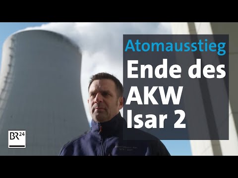 Ende des AKW Isar 2: Ein roter Knopf besiegelt den Atomausstieg | Abendschau | BR24